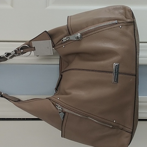 Etienne Aigner Tan Leather Satchel Bag - Picture 2 of 12